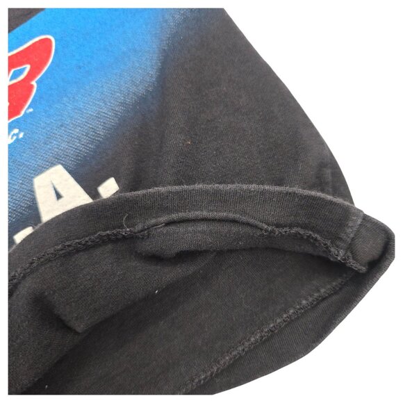 Dale Earnhardt Vtg 90s All Over Print NASCAR Racing XL T-Shirt Man Made Thunder - Picture 13 of 16